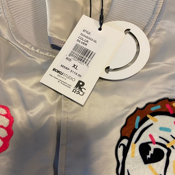 Roku Studio Men’s Halloween Jacket Ice Scream Michael Myers Size XL - Picture 6 of 8